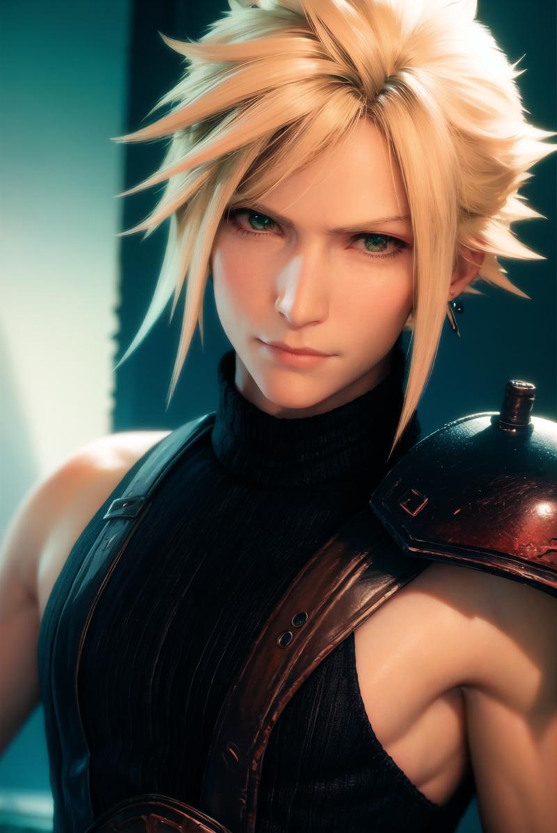 Final fantasy on sale 7 blonde wig